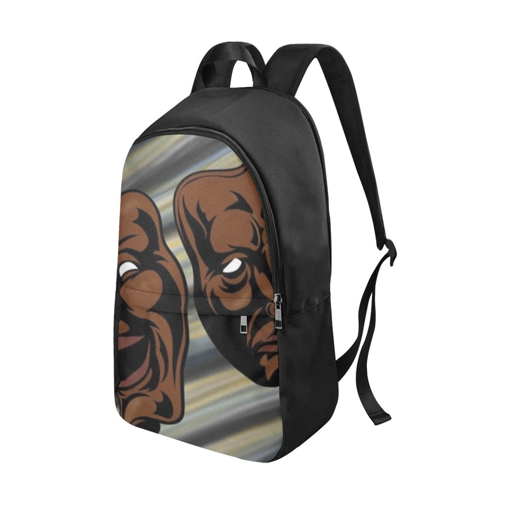 Comedy N Tragedy Fabric Backpack for Adult